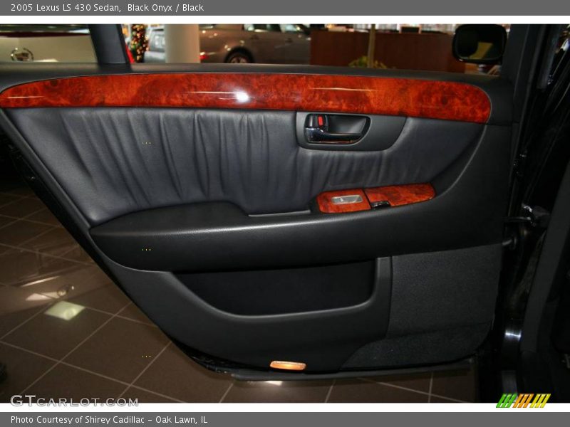 Black Onyx / Black 2005 Lexus LS 430 Sedan