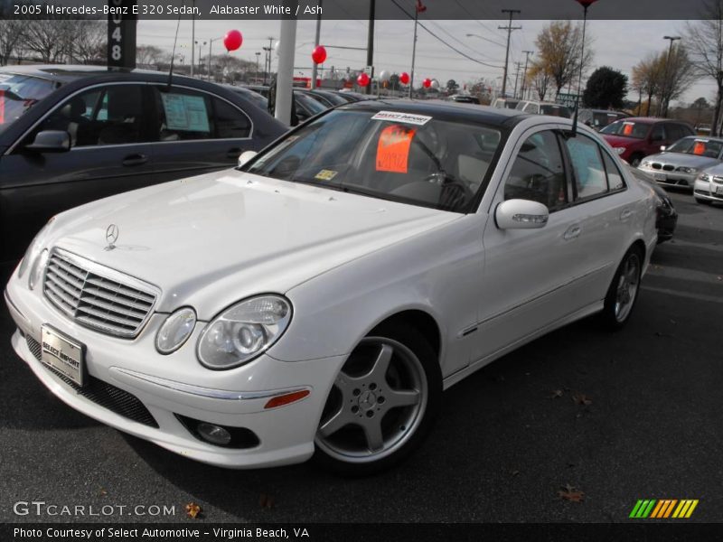 Alabaster White / Ash 2005 Mercedes-Benz E 320 Sedan