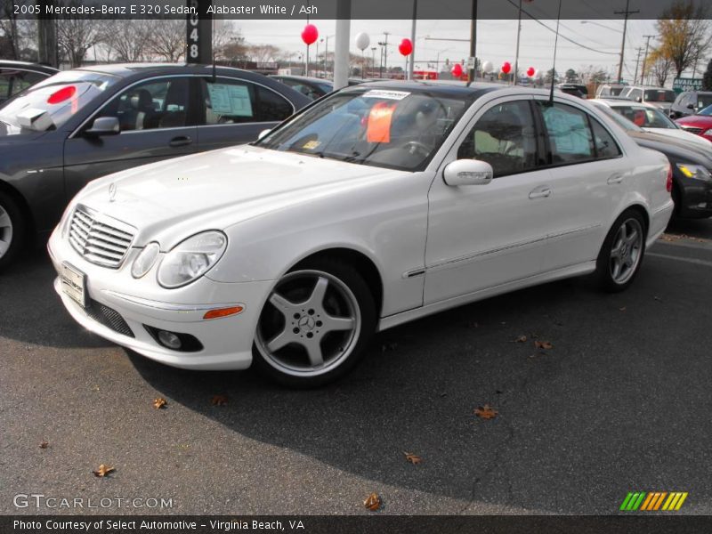 Alabaster White / Ash 2005 Mercedes-Benz E 320 Sedan