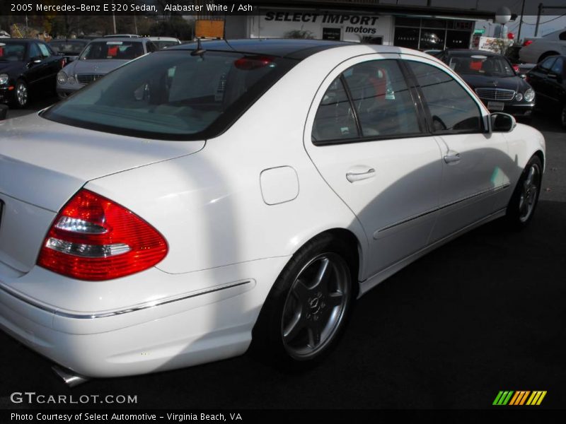 Alabaster White / Ash 2005 Mercedes-Benz E 320 Sedan
