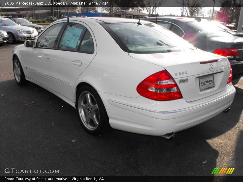 Alabaster White / Ash 2005 Mercedes-Benz E 320 Sedan