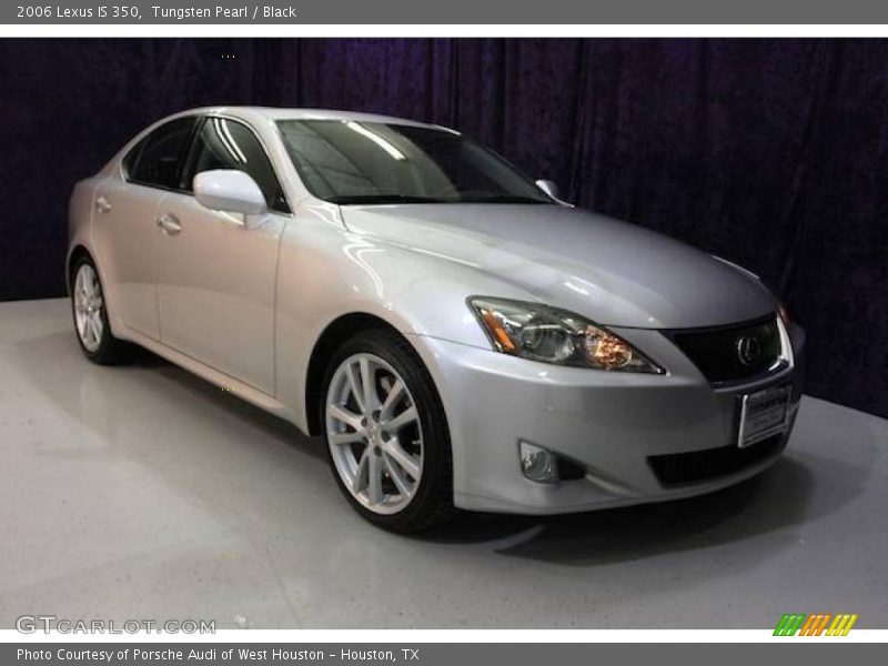 Tungsten Pearl / Black 2006 Lexus IS 350