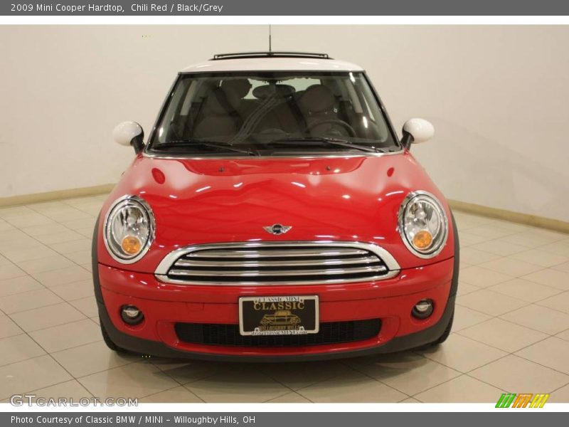 Chili Red / Black/Grey 2009 Mini Cooper Hardtop