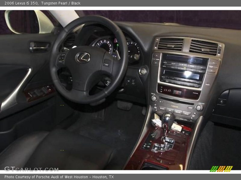 Tungsten Pearl / Black 2006 Lexus IS 350
