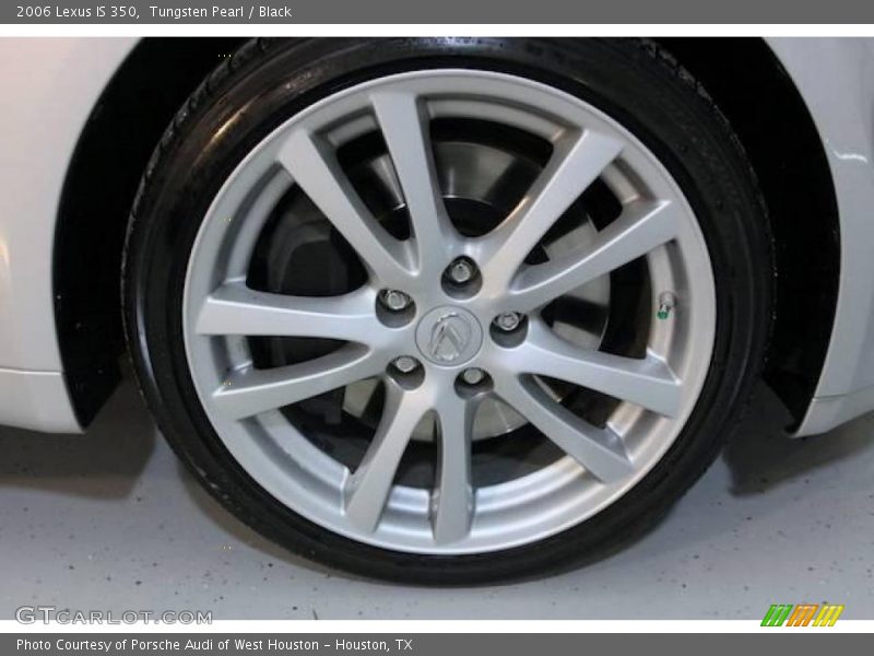 Tungsten Pearl / Black 2006 Lexus IS 350