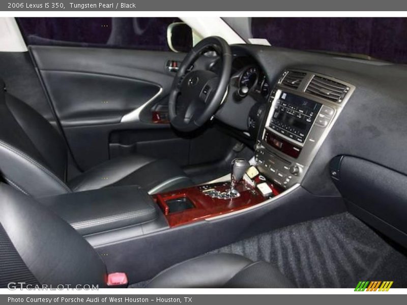 Tungsten Pearl / Black 2006 Lexus IS 350