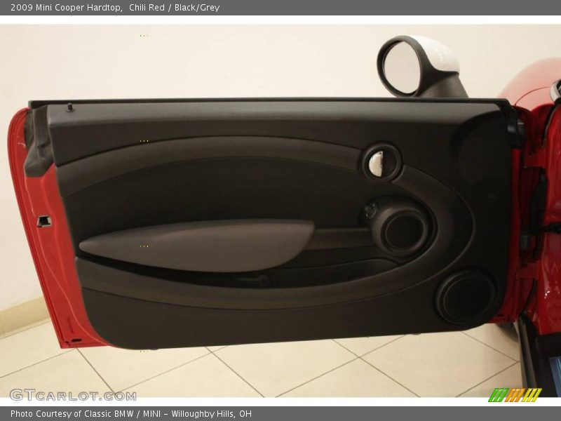 Chili Red / Black/Grey 2009 Mini Cooper Hardtop