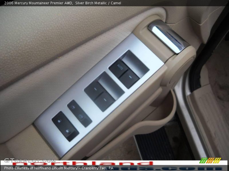 Silver Birch Metallic / Camel 2006 Mercury Mountaineer Premier AWD