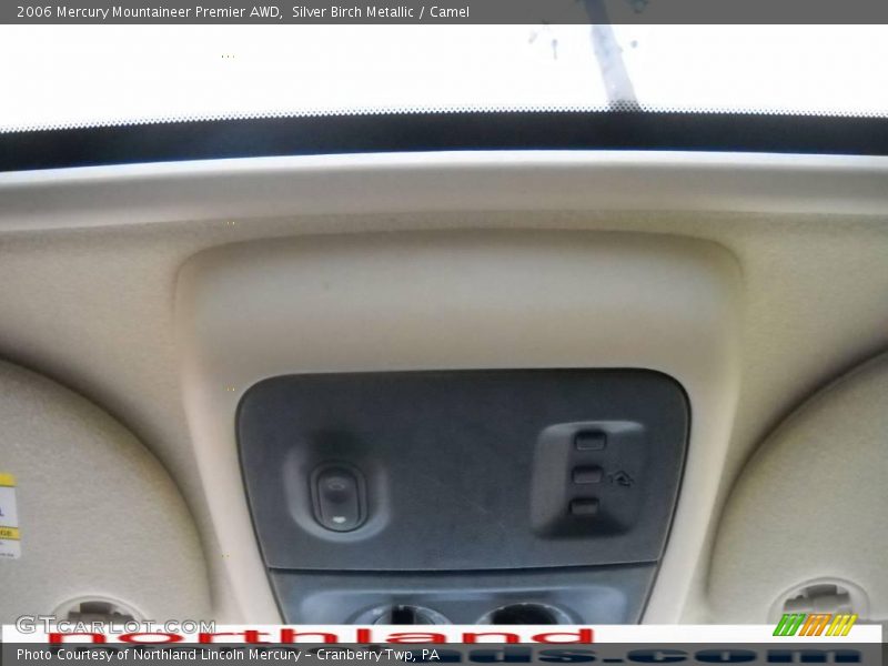 Silver Birch Metallic / Camel 2006 Mercury Mountaineer Premier AWD