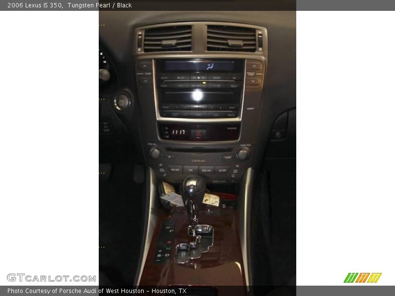 Tungsten Pearl / Black 2006 Lexus IS 350