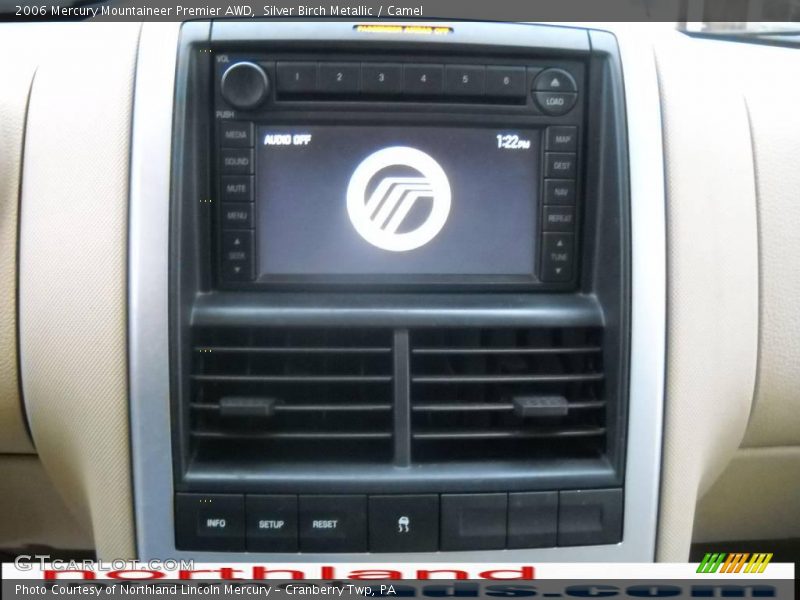 Silver Birch Metallic / Camel 2006 Mercury Mountaineer Premier AWD