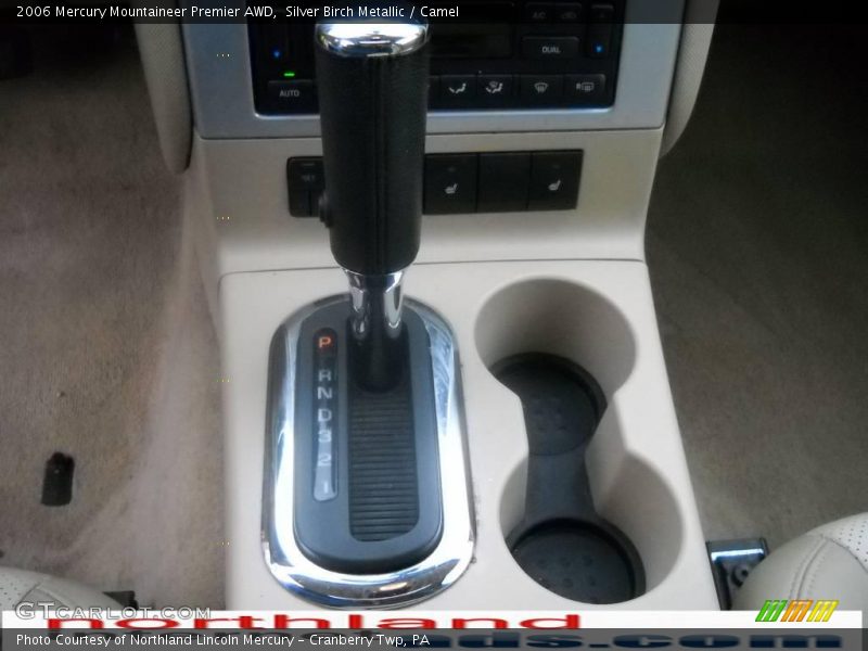 Silver Birch Metallic / Camel 2006 Mercury Mountaineer Premier AWD