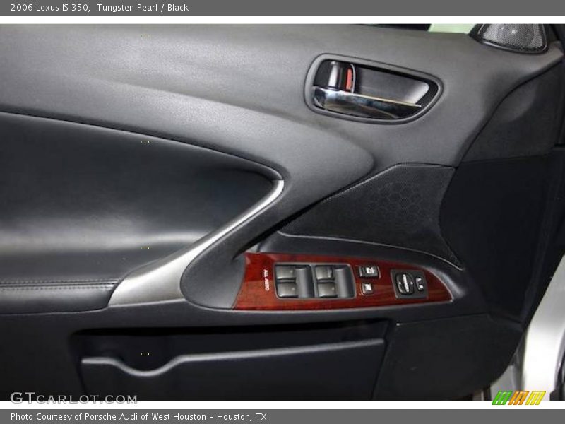 Tungsten Pearl / Black 2006 Lexus IS 350