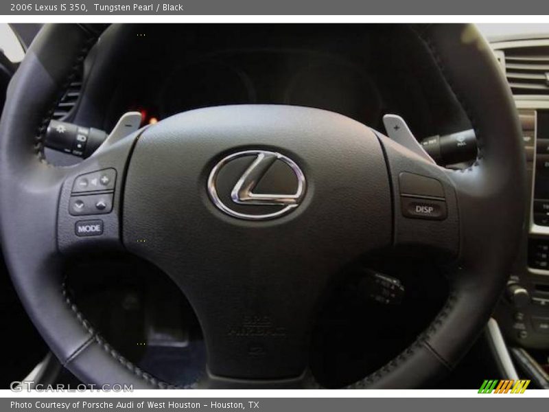 Tungsten Pearl / Black 2006 Lexus IS 350