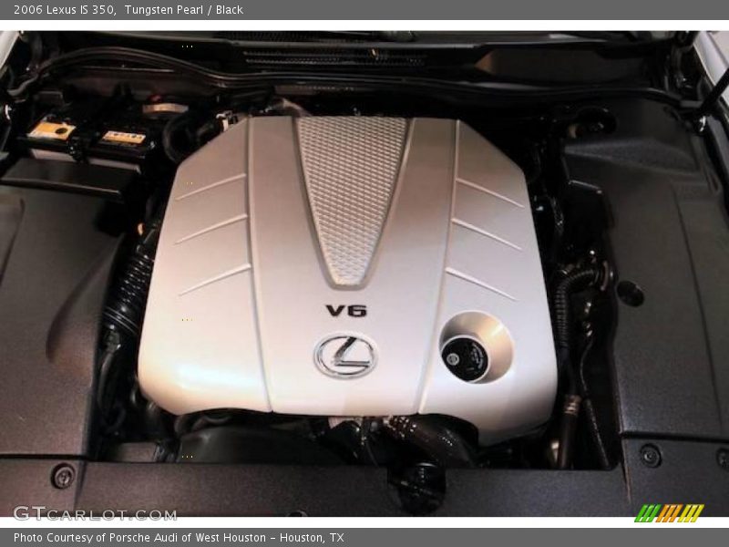 Tungsten Pearl / Black 2006 Lexus IS 350