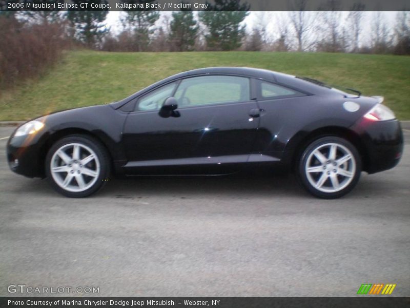 Kalapana Black / Medium Gray 2006 Mitsubishi Eclipse GT Coupe