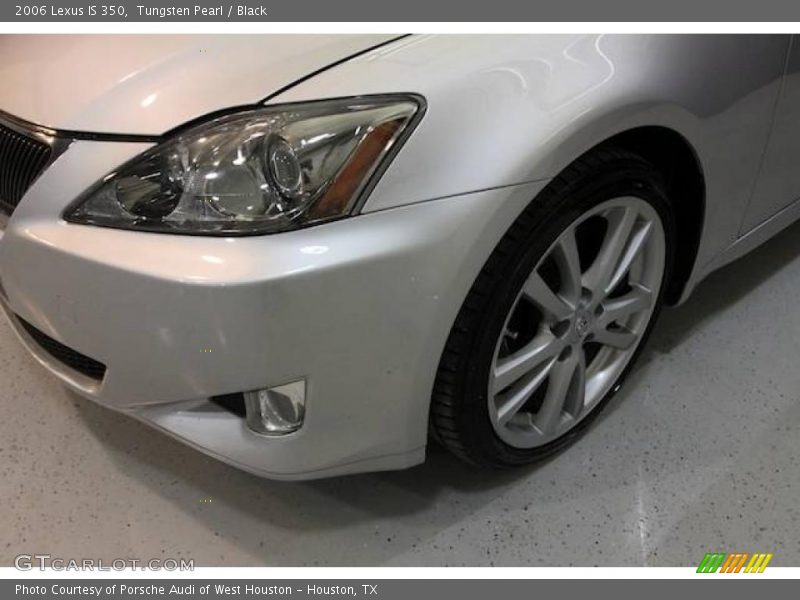 Tungsten Pearl / Black 2006 Lexus IS 350