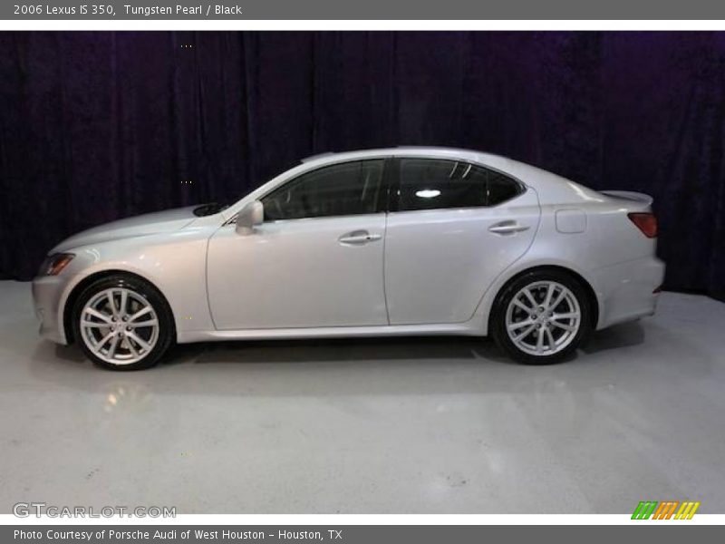 Tungsten Pearl / Black 2006 Lexus IS 350