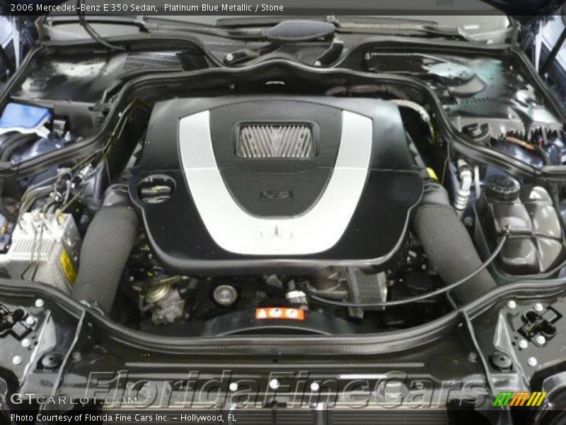 Platinum Blue Metallic / Stone 2006 Mercedes-Benz E 350 Sedan