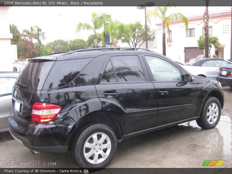 Black / Macadamia 2006 Mercedes-Benz ML 350 4Matic