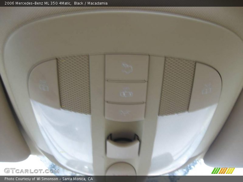 Black / Macadamia 2006 Mercedes-Benz ML 350 4Matic