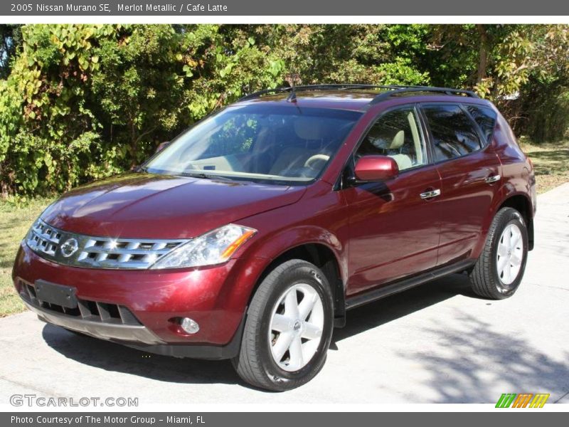 Merlot Metallic / Cafe Latte 2005 Nissan Murano SE