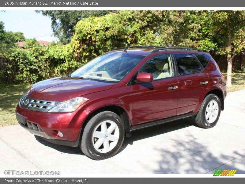 Merlot Metallic / Cafe Latte 2005 Nissan Murano SE