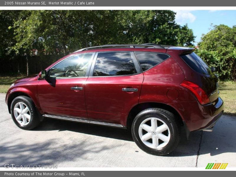 Merlot Metallic / Cafe Latte 2005 Nissan Murano SE