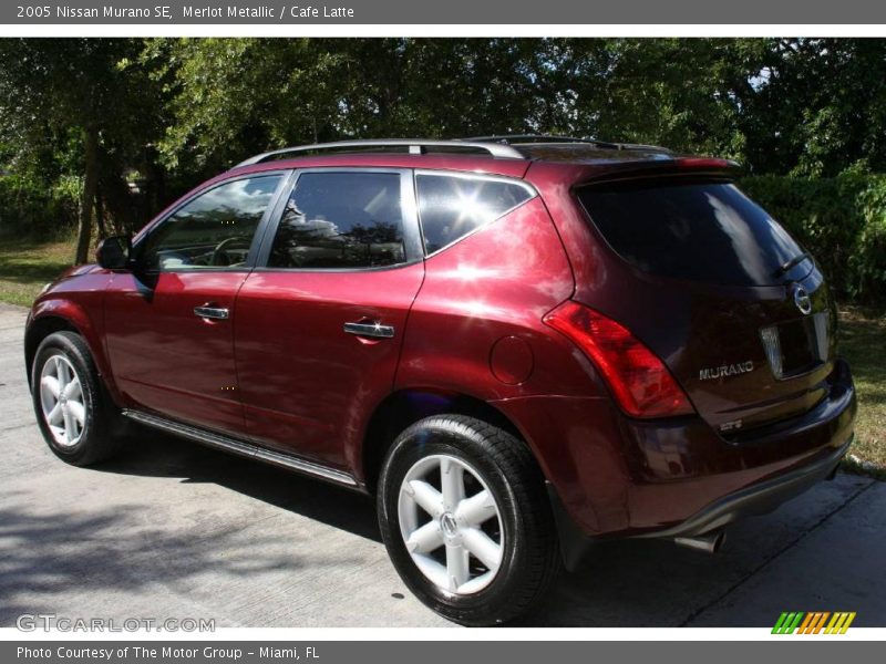 Merlot Metallic / Cafe Latte 2005 Nissan Murano SE