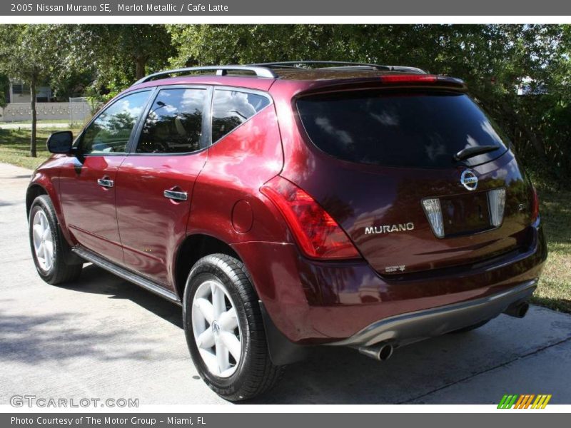 Merlot Metallic / Cafe Latte 2005 Nissan Murano SE