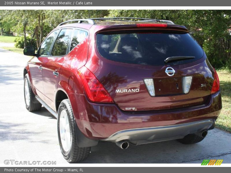 Merlot Metallic / Cafe Latte 2005 Nissan Murano SE