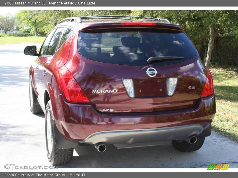 Merlot Metallic / Cafe Latte 2005 Nissan Murano SE