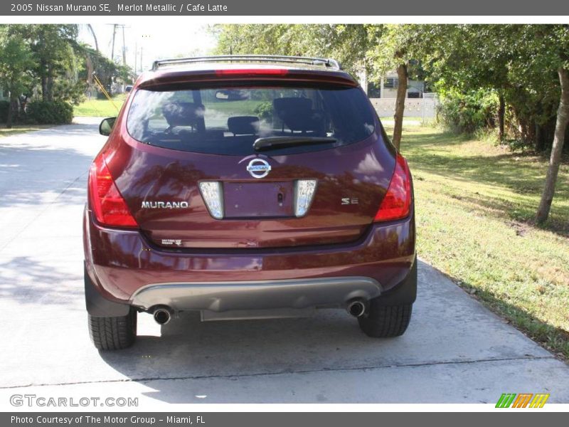 Merlot Metallic / Cafe Latte 2005 Nissan Murano SE