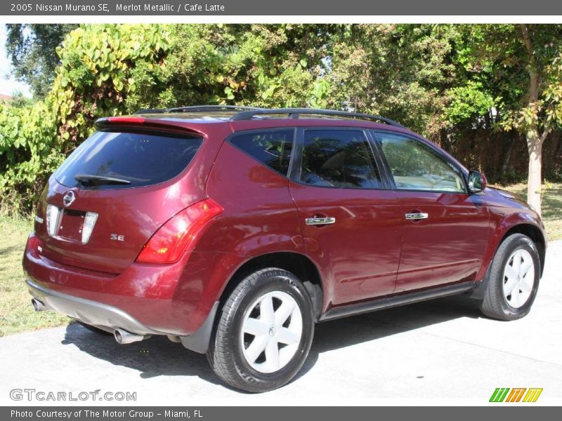 Merlot Metallic / Cafe Latte 2005 Nissan Murano SE