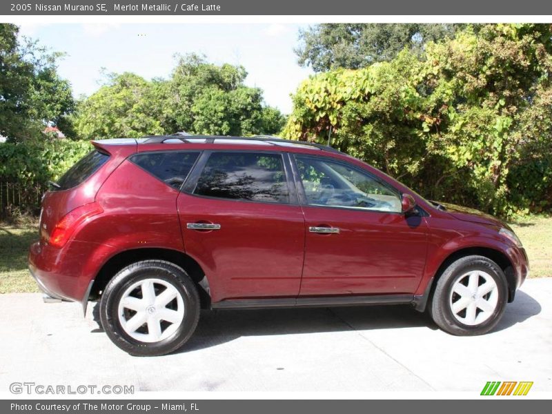 Merlot Metallic / Cafe Latte 2005 Nissan Murano SE