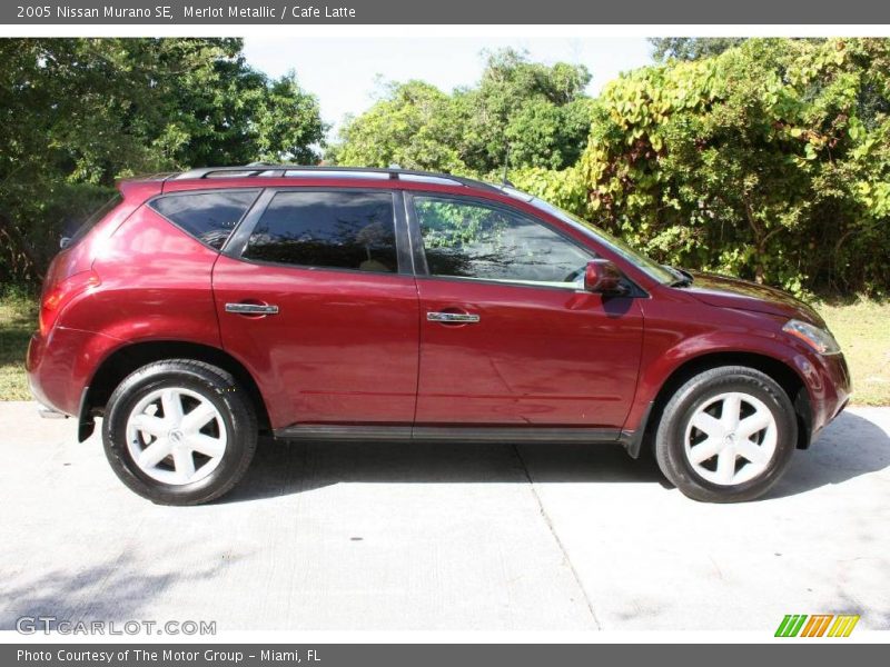 Merlot Metallic / Cafe Latte 2005 Nissan Murano SE