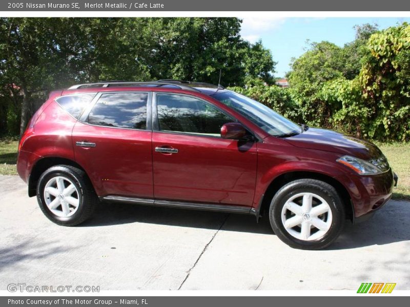 Merlot Metallic / Cafe Latte 2005 Nissan Murano SE