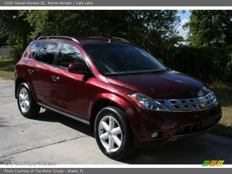 Merlot Metallic / Cafe Latte 2005 Nissan Murano SE