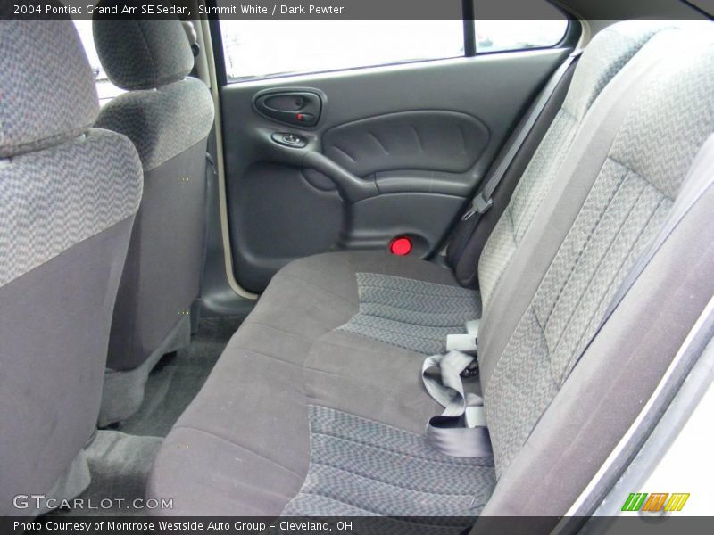 Summit White / Dark Pewter 2004 Pontiac Grand Am SE Sedan