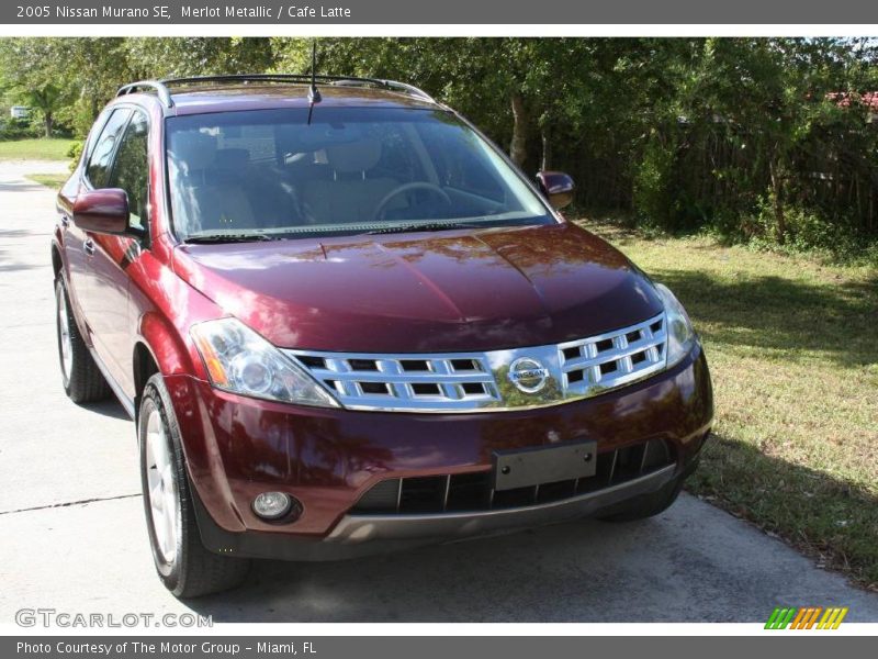 Merlot Metallic / Cafe Latte 2005 Nissan Murano SE