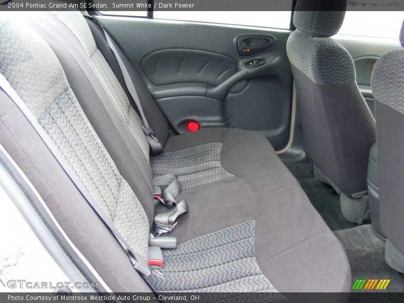 Summit White / Dark Pewter 2004 Pontiac Grand Am SE Sedan