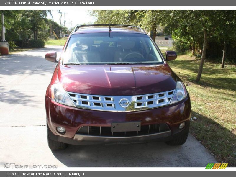 Merlot Metallic / Cafe Latte 2005 Nissan Murano SE