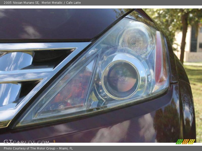 Merlot Metallic / Cafe Latte 2005 Nissan Murano SE