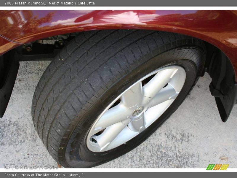 Merlot Metallic / Cafe Latte 2005 Nissan Murano SE