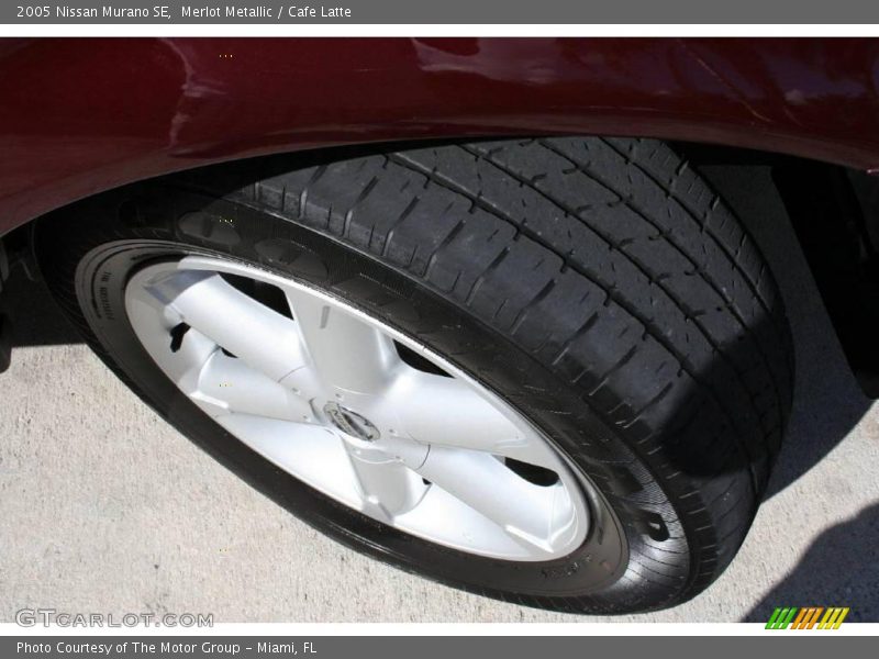 Merlot Metallic / Cafe Latte 2005 Nissan Murano SE