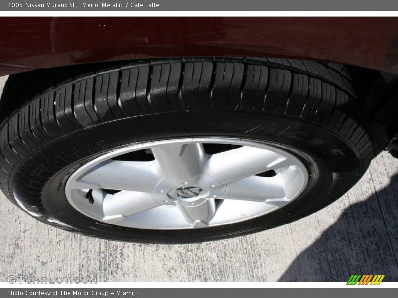 Merlot Metallic / Cafe Latte 2005 Nissan Murano SE