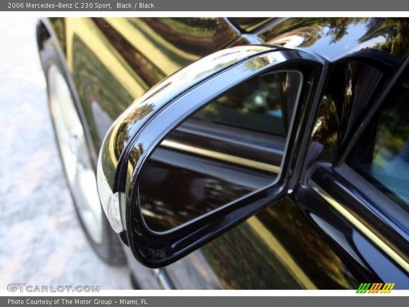 Black / Black 2006 Mercedes-Benz C 230 Sport