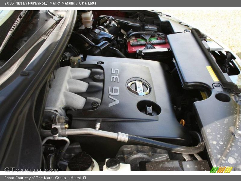 Merlot Metallic / Cafe Latte 2005 Nissan Murano SE