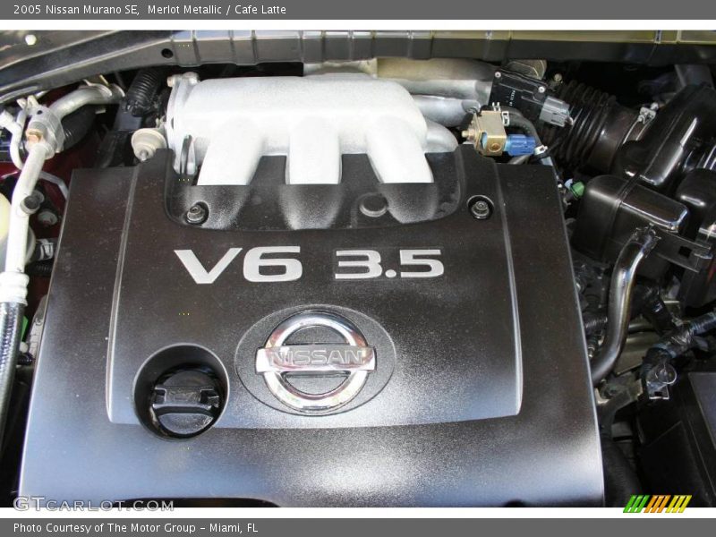 Merlot Metallic / Cafe Latte 2005 Nissan Murano SE