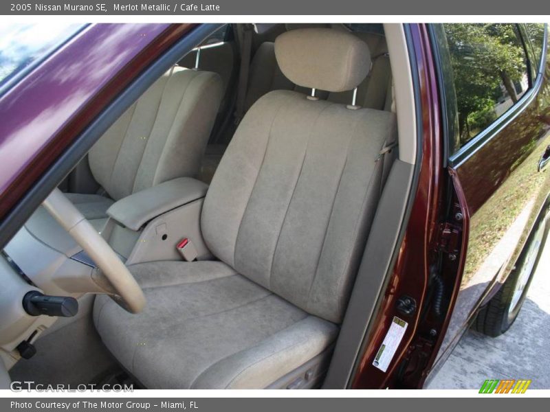 Merlot Metallic / Cafe Latte 2005 Nissan Murano SE